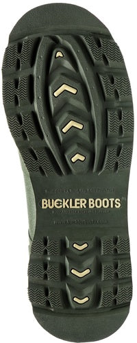 Buckbootz BBZ6000 Green Neoprene/Rubber Heat and Cold Insulated Safety Wellington Boot