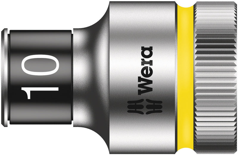 Wera 003730 10mm 8790 HMC Holding Function Zyklop Socket, 1/2"