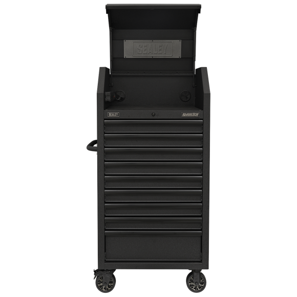 Sealey AP2709BE 9 Drawer 690mm Tower Cabinet with Soft Close Drawers & Power Strip