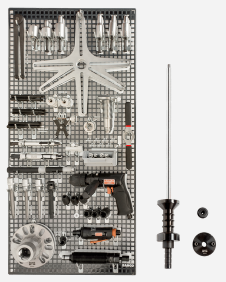 Bahco 1495TP-AUTO-M2 53pce Auto Transmission Repair Tool Kit on Tool Panel