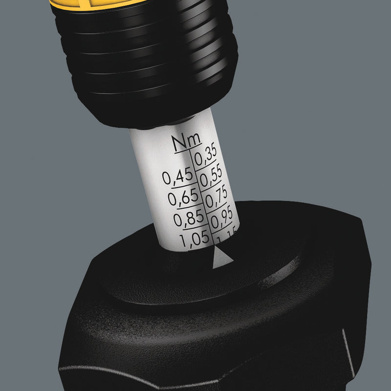 Wera 074782 7431 Kraftform ESD Adjustable Torque Screwdriver, 0.3-1.0 Nm