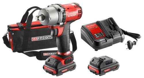Facom CL3.C10SD2 1/2"dr Compact Impact Wrench C/W 2x 2.0Ah Batteries